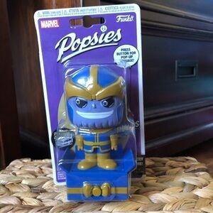 Funko Marvel: Popsies Thanos with pop up message
